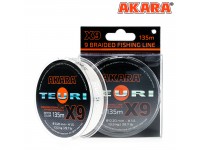 Шнур Akara Teuri White 135 м 0,15