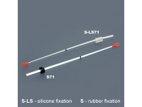 Кивок лавсановый на силиконе NOD S-LS71 (160 мм, жёсткость 0,35)