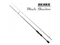 Спиннинг штекерный углепластик 2 колена Akara SL1001 Black Shadow 762MLF TX-30 (3,5-10,5) 2,3 м