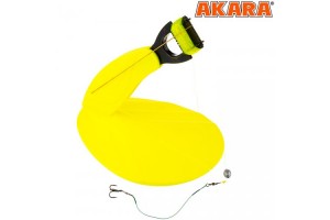 Жерлица зимняя Akara 3601-002 диам. 16 см оснащенная (6 шт.) в сумке