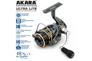 Катушка Akara Ultra Lite 2000 8+1 bb