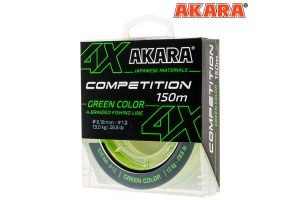Шнур Akara Competition Green 150 м 0, 14