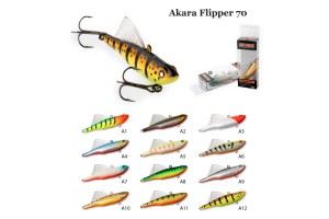 Воблер Akara раттлин Flipper 70 мм A 9