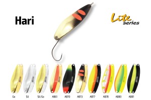 Блесна колеблющаяся Akara Lite Series Hari 50 7 гр. AB109