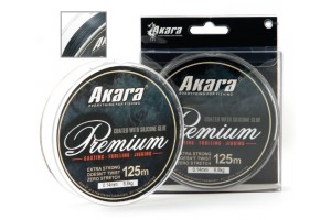 Шнур Akara Premium Grey 125 м 0, 16