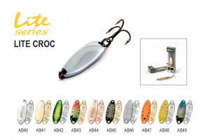 Блесна колеблющаяся Akara Lite Series Lite Croc 35 6, 5 гр. AB46