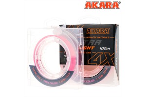 Шнур Akara Ultra Light Pink 100 м 0, 10