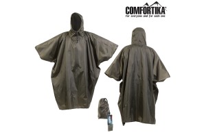Плащ Comfortika Simple Poncho непр. проклеен. швы хакки