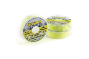 Леска Akara Crystal ICE Yellow 30 м 0, 08
