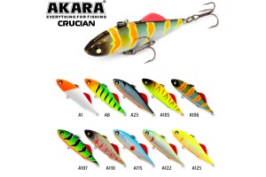 Воблер Akara раттлин Crucian 60 мм 15 гр. (8/15 oz 2, 4 in) A110