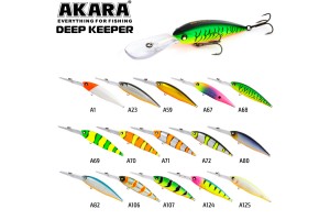 Воблер Akara Deep Keeper 110F 32 гр. (1-1/7 oz 4, 3 in) A125