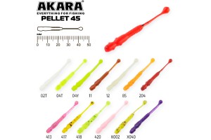 Твистер Akara Pellet 45 413 (10 шт.)