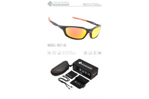 Очки поляризационные Tagrider N07-45 Gold Red Mirror