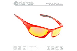 Очки поляризационные Tagrider N26-45 Gold Red Mirror