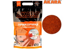 Прикормка Akara Premium Organic 1,0 кг зим. Готов. "Мотыль"