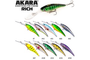 Воблер Akara Rich 60F 7, 0 гр. (1/4 oz 2, 4 in) A7