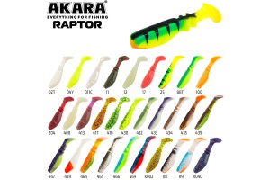 Рипер Akara Raptor R-4 10 см 447 (3 шт.)