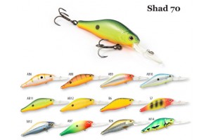Воблер Raiden Shad 70 8, 8 гр. AB7