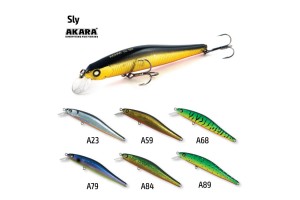 Воблер Akara Sly 90SP 9 гр. (1/3 oz 3, 5 in) A125