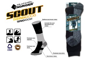 Носки термо Tagrider Scout 36-38 р.