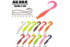 Твистер Akara Smelt 65 420 (7 шт.)