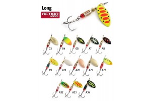 Блесна вращающаяся Akara Action Series Long 1 5 гр. 3/17 oz. A02