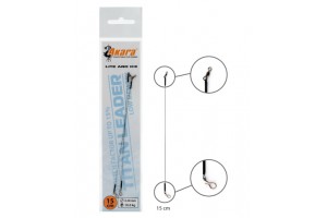 Поводок Акаrа Ice Titanium Leader титан. 0, 2 мм 4, 0 кг 15 см