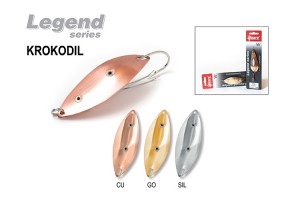 Блесна незацепляйка Akara Legend Krokodil один крючок 70 мм 15 гр. Cu