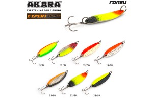 Блесна колеблющаяся Akara Expert Голец 60 мм 18 гр. 12/SIL