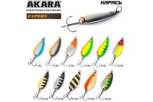 Блесна колеблющаяся Akara Expert Карась 65 мм 18 гр. 18/SIL