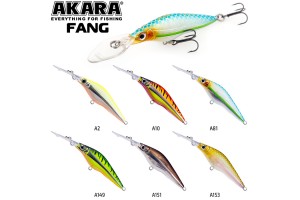 Воблер Akara Fang 50F 3, 5 гр. (1/8 oz 2, 0 in) A153
