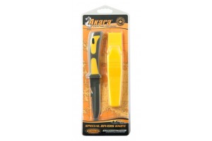 Нож Akara Diver Pro FK6-2 11, 5 см стропорез+ пила пластик. чехол
