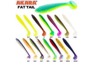 Рипер Akara Fat Tail-3,3 80 мм 442 (4 шт)