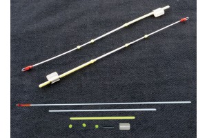 Кивок лавсановый тройной на силиконе NOD S-LS20 (140 мм, жёсткость 0, 20)