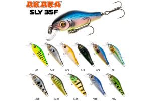 Воблер Akara Sly 35F 2, 0 гр. (1/14 oz 1, 4 in) A182