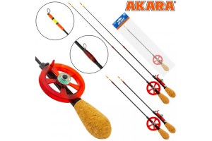 Удочка зимняя Akara HFTC-2T-R
