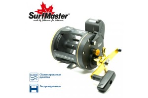Катушка мультипликаторная Surf Master Captiva 2030R со счетчиком