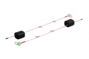 Кивок Akara Ice Fishing Nod Fiberglass двойной конус 4, 0-8, 4 гр. 140 мм