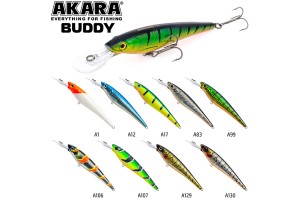 Воблер Akara Buddy 110F 16 гр. (4/7 oz 4, 3 in) A12