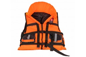 Жилет Comfort Doker спасательный с подгол.и свистком до 60 кг (сертиф.)
