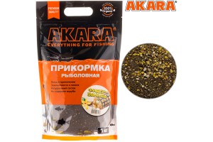 Прикормка Akara Premium Organic 1, 0 кг Фидер Ваниль