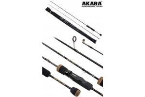 Спиннинг штекерный углепластик 2 колена Akara Lake Trout UL (1-8) 1, 8м