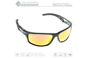 Очки поляризационные Tagrider N18-45 Gold Red Mirror