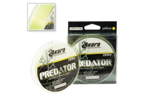 Леска Akara Predator лимонная 100 м 0, 22