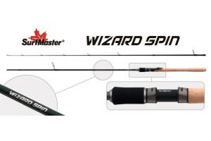 Спиннинг штекерный углепластик 2 колена S Master SP1122 Wizard Spin 902MHF HMC (7-21) 2, 74 м