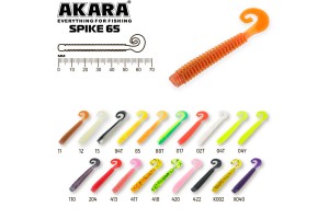 Твистер Akara Spike 65 204 (7 шт.)