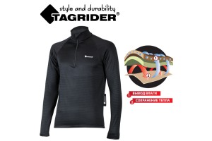 Термофутболка Tagrider Black Armour L