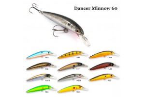 Воблер Raiden Dancer Minnow 60 3, 8 гр. R63