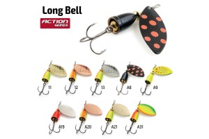 Блесна вращающаяся Akara Action Series Long Bell 3 12 гр. 3/7 oz. A 8