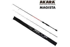 Спиннинг штекерный углепластик 2 колена Akara Magista MLMF 762 TX-20 (2, 8-7, 0) 2, 28 м
